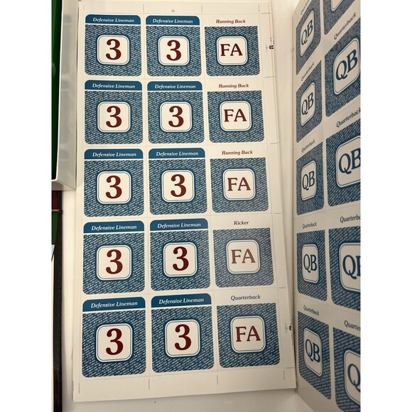 Vintage 1989 NFL Pro Football Franchise Board Game Rohrwood Enterprise Complete - Picture 3 of 15